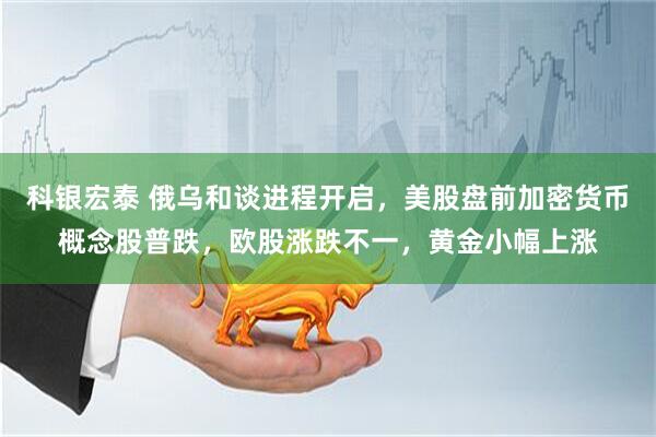 科银宏泰 俄乌和谈进程开启，美股盘前加密货币概念股普跌，欧股涨跌不一，黄金小幅上涨