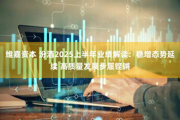 维嘉资本 汾酒2025上半年业绩解读：稳增态势延续 高质量发展步履铿锵