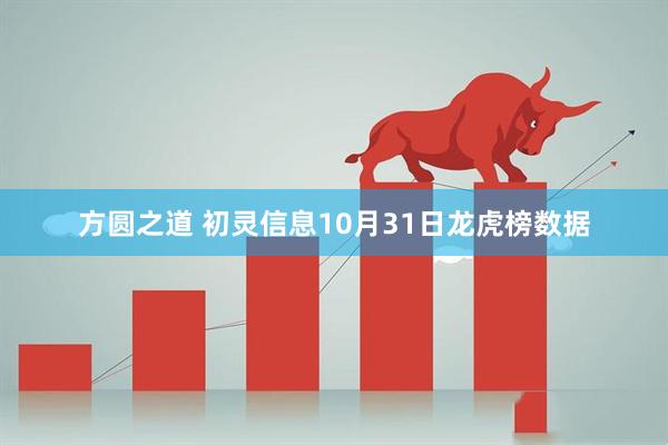 方圆之道 初灵信息10月31日龙虎榜数据